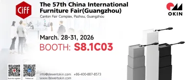 Grupul Tehnologic DewertOkin va expune la cea de-a 57-a ediție a Târgului Internațional de Mobilier din China