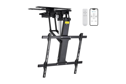 Suport TV electric reglabil pe tavan 2
