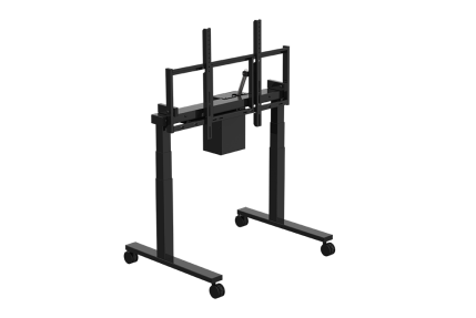 Cărucior mobil Suport TV cu motor dublu