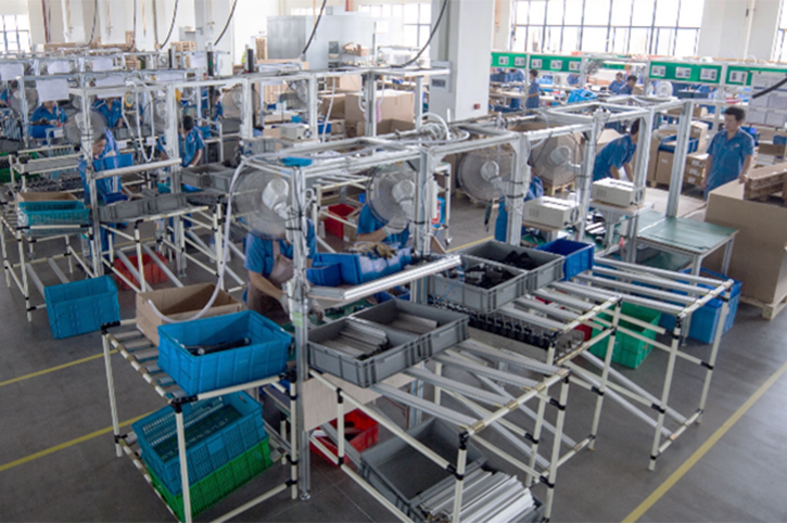 7. Linia de asamblare finală a actuatorului2